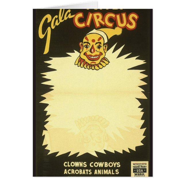 Clowns de cirque de marionnette de gala (Devant)