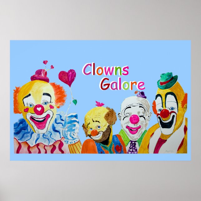Clowns Galore Poster (Front)