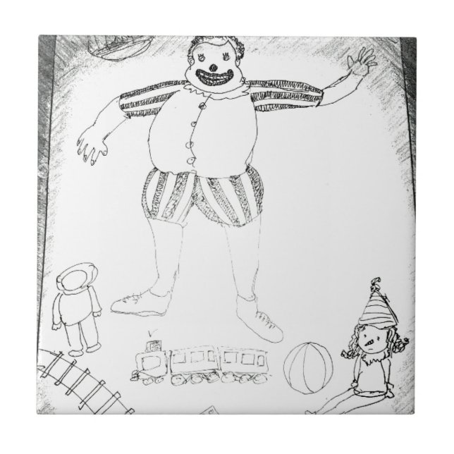 Clowns is around tile (Front)