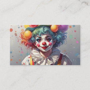 Clowns pour les fêtes d'anniversaire Cartes de vis