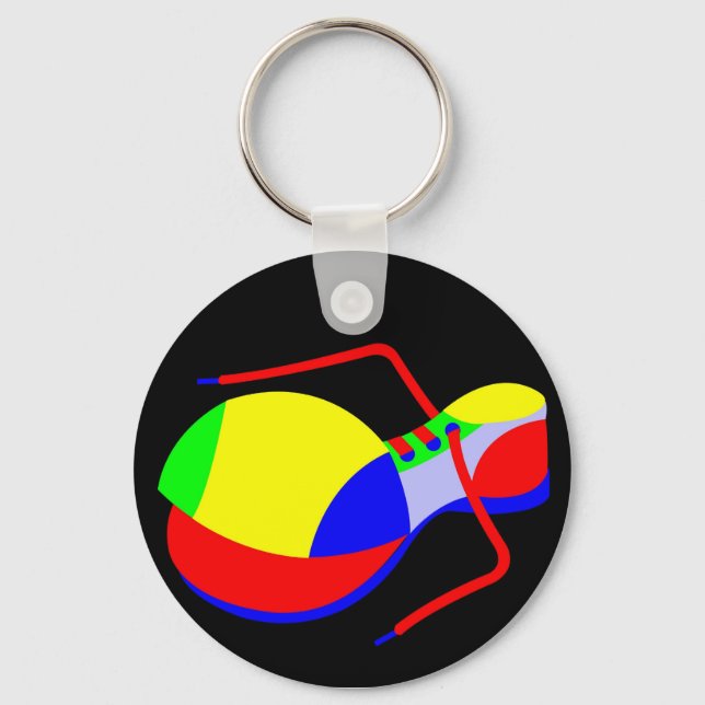 Clown's Shoe Keychain (Front)