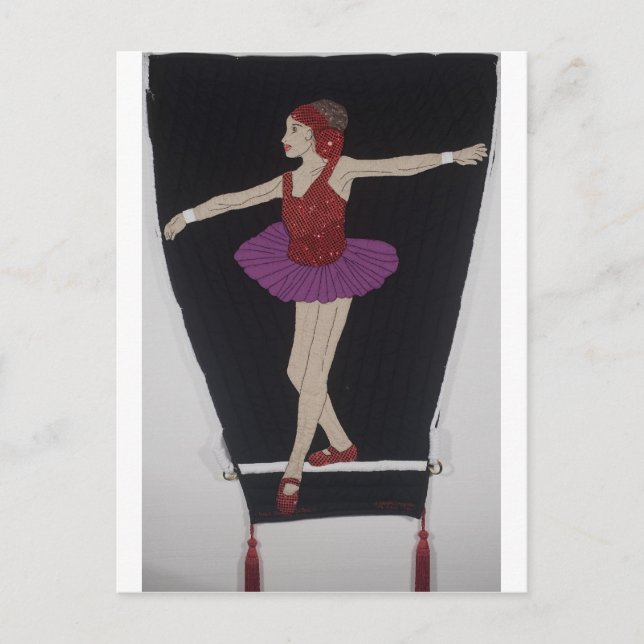 Clowns--Tight Rope Walker Postcard (Front)