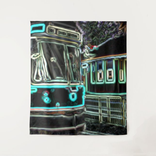 CLRV Neon à sten Grande Tapisserie (Devant)