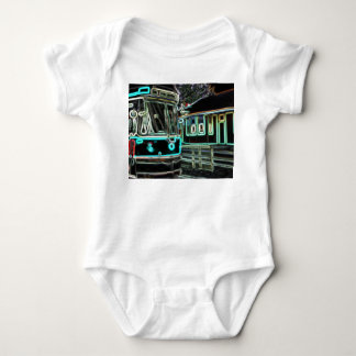 CLRV Neon at stn Baby Jersey Bodysuit