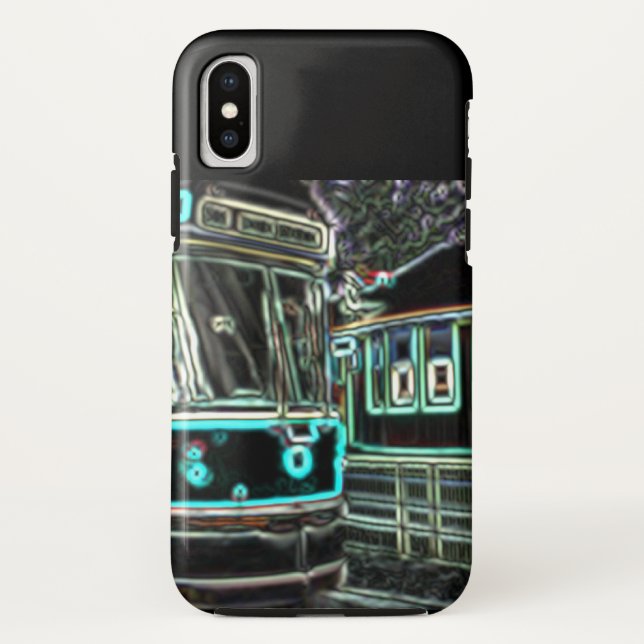 CLRV Neon at stn iPhone X Phone Case (Back)