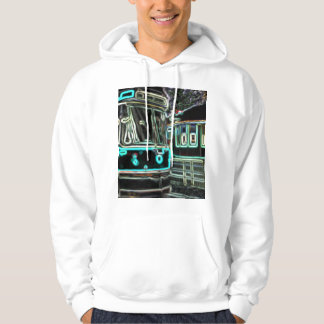 CLRV Neon at stn Men's Basic Hooded Sweatshirt