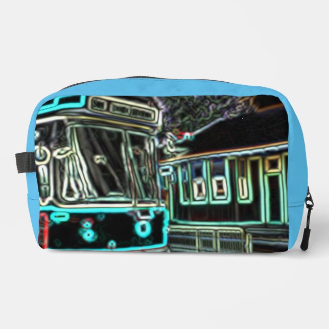 CLRV Neon at stn Toiletry Bag (Front)