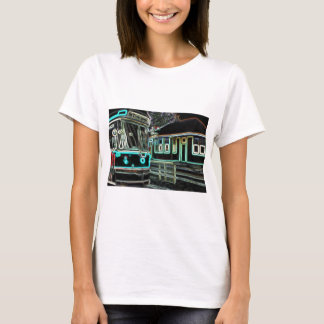 CLRV Neon au t-shirt de base féminin stn