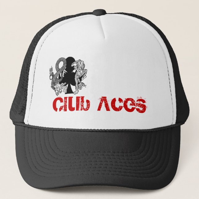 Club Aces Logo Trucker Hat (Front)