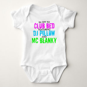 Club Bed Baby Bodysuit