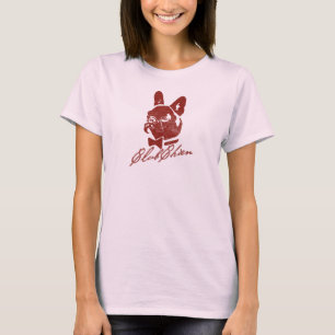 CLUB CHIEN Vintage Logo Red T-Shirt