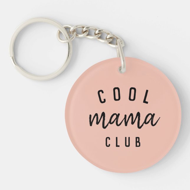 Club cool Mama | Fête des mères roses Peachy moder (Devant)