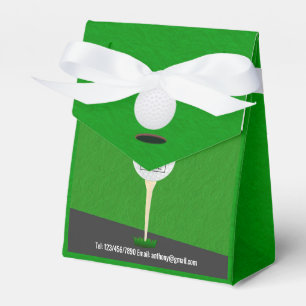 Club/Corporate Golf Tournament add logo Thank You Favor Box