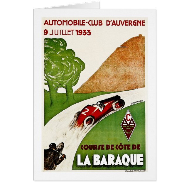 Club d'automobile D'Auvergne 1933 (Devant)