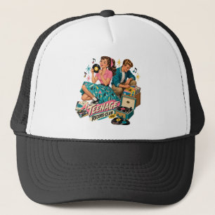 Club de disques pour adolescents 1958 – Casquette
