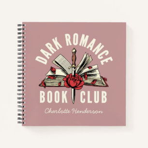 Club de lecture de romance sombre Cahier à spirale