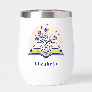 Club de livre personnalisé fleur sauvage