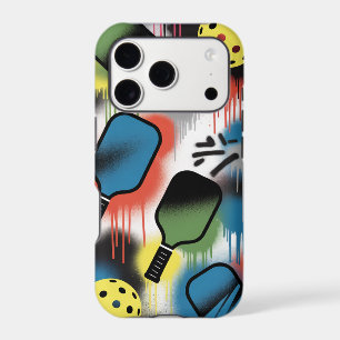 Club de pickleball Design de raquette Graffiti
