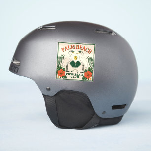 Club de Pickleball Vintage Palm Beach Autocollant