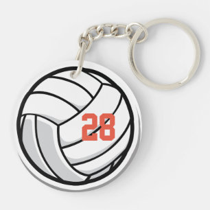 Club de volley-ball White Black Orange Sports Team