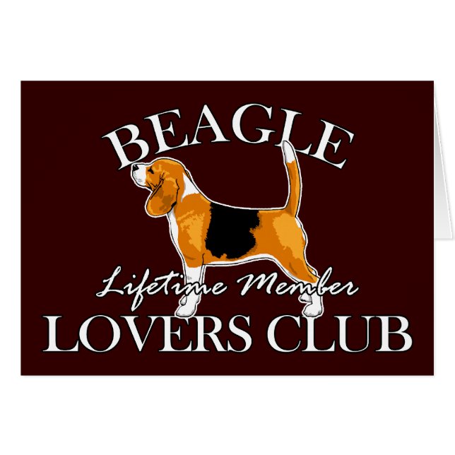 Club des amoureux beagles (Devant horizontal)