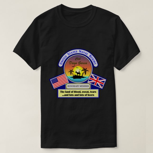 Club Diego Garcia   T-Shirt (Design Front)