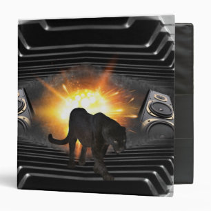 club disco DJ keyboard Black panther Deejay Binder