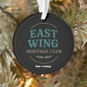 Club East Wing Heritage — Emblème Rétro Vintage 