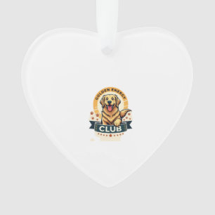 Club Énergie Dorée Golden Retriever Vintage Amoure