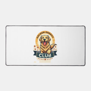 Club Énergie Dorée Golden Retriever Vintage Chien 