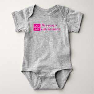 Club foot cutie baby bodysuit