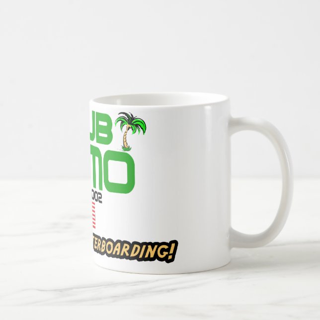 Club Gitmo Est. 2002 Year-Round Waterboarding! Coffee Mug (Right)