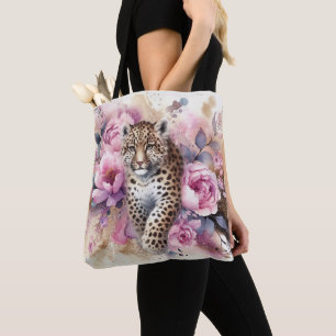 Club Leopard & Sac fourre-tout Rose