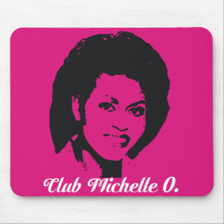 Club Michelle Mousepad in  Hot Pink