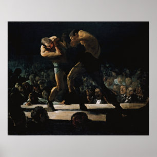 Club Night by George Bellows Poster