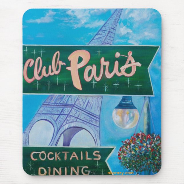 Club Paris Mousepad (Front)