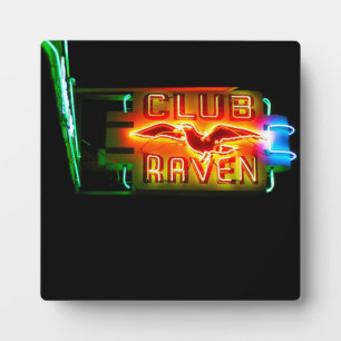 Club Raven Plaque