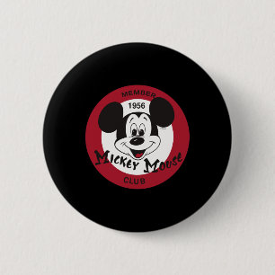 Club Retro Logo Design 2 Inch Round Button