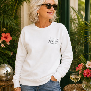 Club Seventy Sweatshirt Anniversaire Vintage