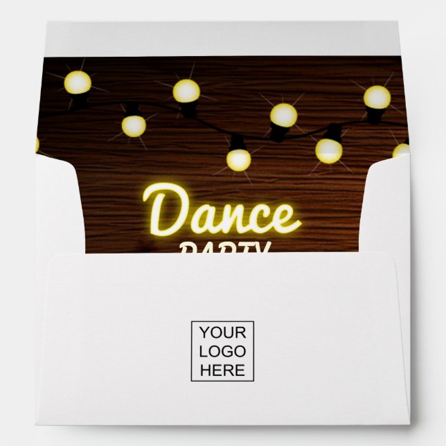 Club Summer Music Festival Dance Party Envelope (Back (Bottom))