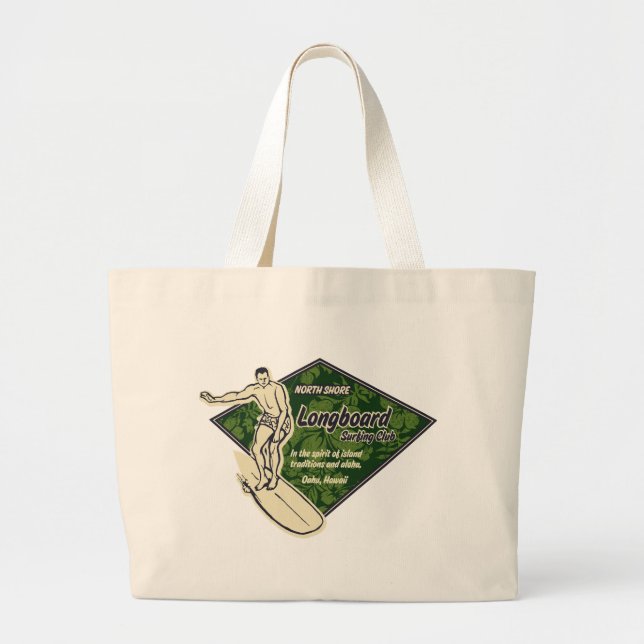 Club Surfing Diamond Logo Beach Bag (Front)