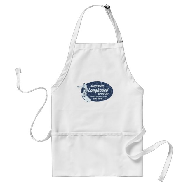 Club Surfing Longboard Logo Standard Apron (Front)