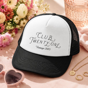 Club Twenty-One Vintage Trucker Hat