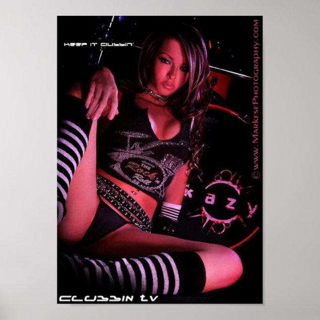 Clubbin'tv Keep it clubbin' Poster (Front)