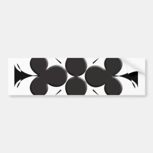 Clubs Bumper Sticker