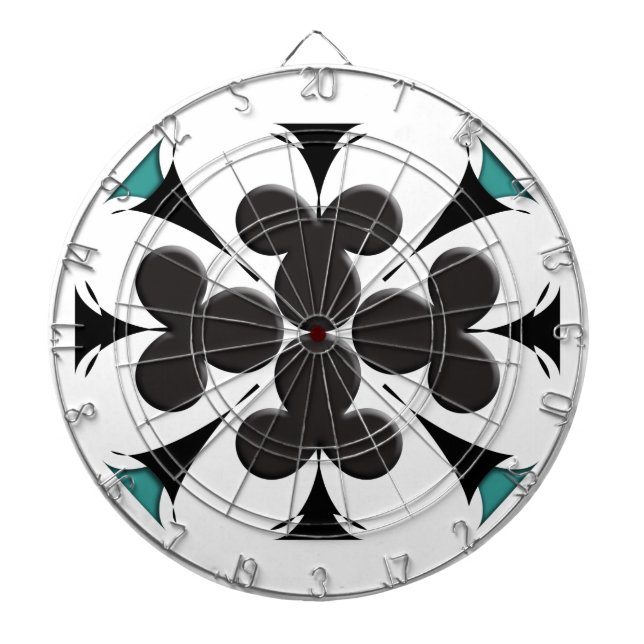 Clubs Dartboard (Front)