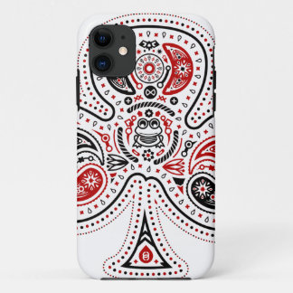 Clubs - iPhone 5/5S Case (White/Red/Black)