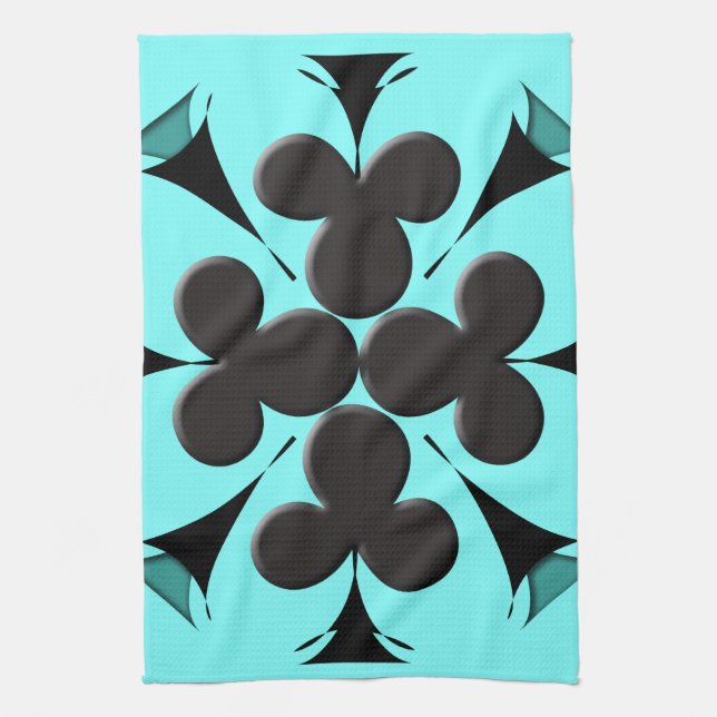 Clubs Kitchen Towel (Vertical)
