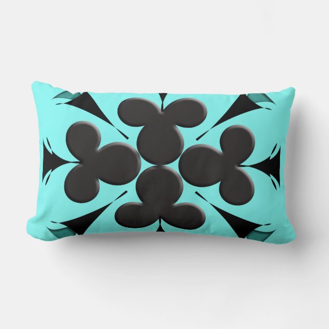 Clubs Lumbar Pillow (Front)