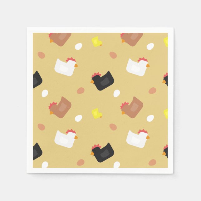Cluck Cluck Napkin (Front)